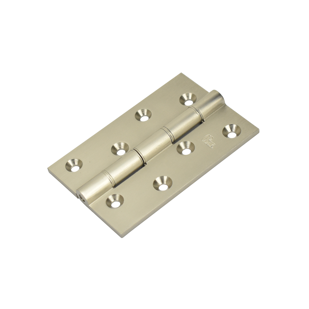 4 Inch (102mm) Double Phosphor Bronze Washered Butt Hinge - Satin Nickel (Sold in Pairs)